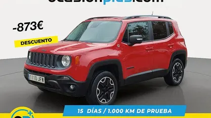 Rojo Usado 2015 Jeep Renegade Trailhawk SUV | 10.917 € (Buen precio)