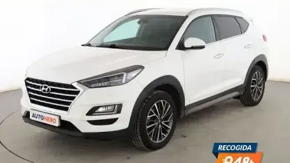 Käytetty Hyundai Tucson 132 HP (97 kW) 2019 Valkoinen Katumaasturi