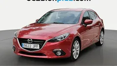 Rojo Usado 2016 Mazda 3 Luxury Utilitario | 11.190 € (Precio justo)