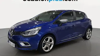 Begagnad Renault Clio IV GT-Line 120 HK (88 kW) 2016 Blå Halvkombi