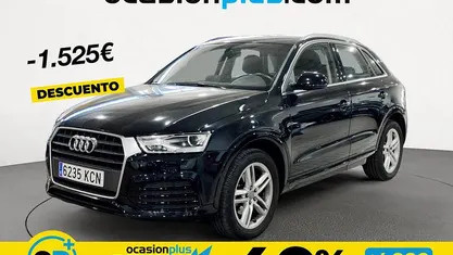 Usado Audi Q3 Sport 150 CV (110 kW) 2017 Negro SUV