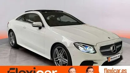 Käytetty Mercedes E220 194 HP (142 kW) 2018 Valkoinen Coupe - kaksiovinen
