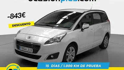 Blanco Usado 2016 Peugeot 5008 Style Monovolumen | 10.547 € (Precio justo)