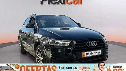 Usado Audi Q3 150 CV (110 kW) 2018 Negro SUV