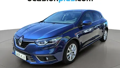 Usado Renault Mégane Intens 100 CV (73 kW) 2018 Azul Utilitario
