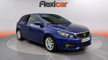 Usado Peugeot 308 Style 131 HP (96 kW) 2020 Azul Sedan