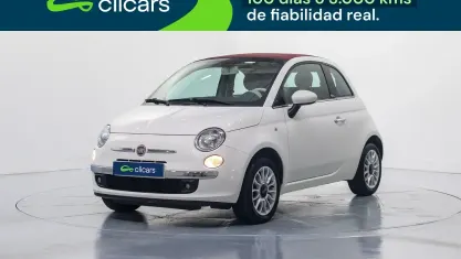 Usado Fiat 500C 69 CV (50 kW) 2014 Blanco Descapotable