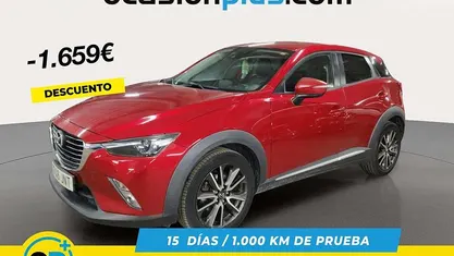 Rojo Usado 2016 Mazda CX-3 Luxury SUV | 13.241 € (Precio justo)