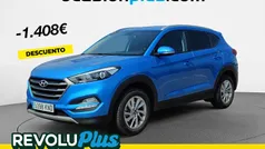 Azul Usado 2018 Hyundai Tucson SUV | 15.490 € (Precio justo)