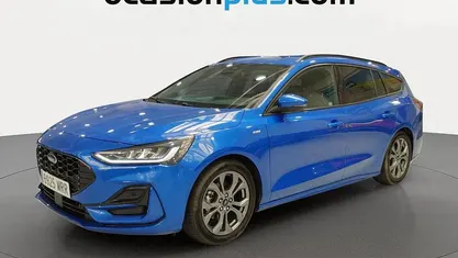 Käytetty Ford Focus ST-Line 155 HP (114 kW) 2024 Sininen Tila-auto