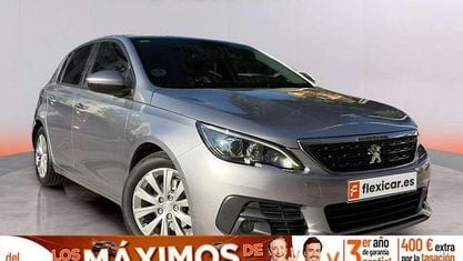 Usado Peugeot 308 Access 110 CV (80 kW) 2020 Gris Berlina