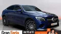 Azul Usado 2018 Mercedes GLC250 Coupe | 38.490 € (Precio justo)