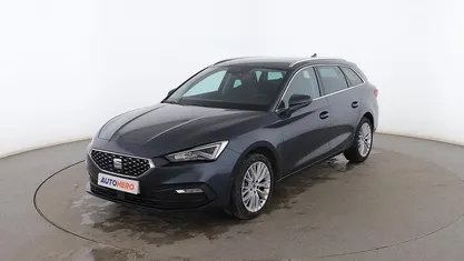 Usado Seat Leon XCELLENCE 131 CV (96 kW) 2022 Gris Familiar
