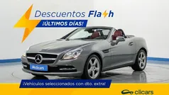 Gris Usado 2014 Mercedes SLK200 Descapotable | 16.490 € (Precio justo)