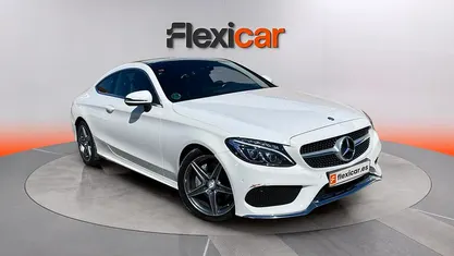 Occasion Mercedes C220 AMG line 170 PK (125 kW) 2015 Wit Coupé