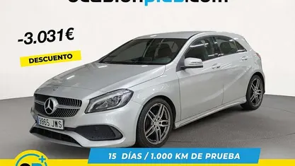 Gris plata Usado 2017 Mercedes A200 AMG Utilitario | 17.769 € (Buen precio)