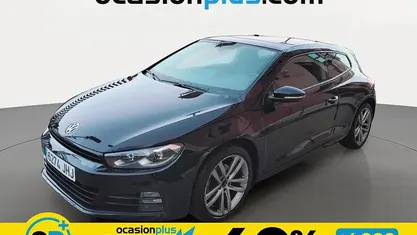 Usado VW Scirocco R-line 150 CV (110 kW) 2015 Negro Coupe