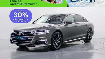 Usado Audi A8L Ambiente 449 CV (330 kW) 2021 Gris Berlina