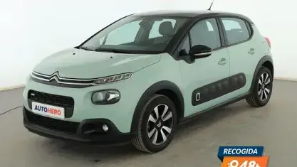 Usado Citroën C3 Feel 82 CV (60 kW) 2016 Verde Berlina