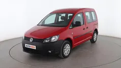Rojo Usado 2015 VW Caddy Pro Monovolumen | 11.299 € (Precio justo)
