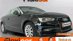 Negro Usado 2015 Audi A3 Ambition Descapotable | 17.290 € (Buen precio)