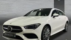 Blanco Usado 2022 Mercedes CLA250e Shooting Brake AMG line Familiar | 38.900 € (Caro)
