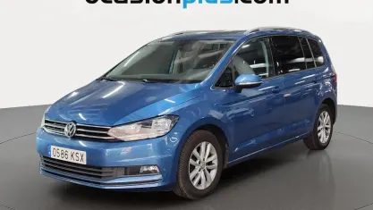 Usado VW Touran Advance 116 CV (85 kW) 2019 Azul Monovolumen