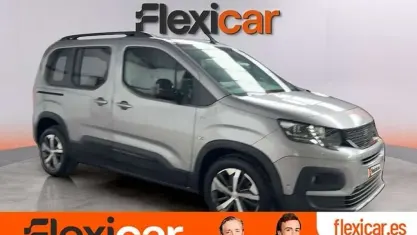 Käytetty Peugeot Rifter GT 102 HP (75 kW) 2023 Harmaa Tila-auto
