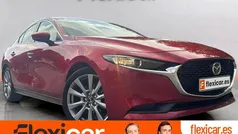 Rojo Usado 2021 Mazda 3 Berlina | 21.990 € (Precio justo)