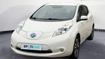Usado Nissan Leaf Acenta 80 kW (109 CV) 2016 Blanco Utilitario