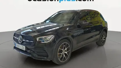 Usado Mercedes GLC220 AMG 194 CV (142 kW) 2019 Negro SUV