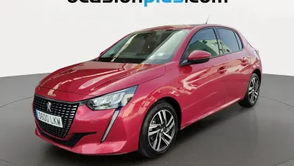 Usado Peugeot 208 Allure 100 CV (73 kW) 2020 Rojo Utilitario