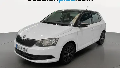 Usado Skoda Fabia Business Line 75 CV (55 kW) 2017 Blanco Utilitario