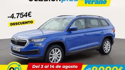 Usado Skoda Kodiaq Ambition 150 CV (110 kW) 2022 Azul SUV