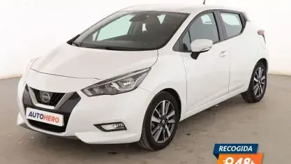 Usado Nissan Micra 90 CV (66 kW) 2018 Blanco Utilitario