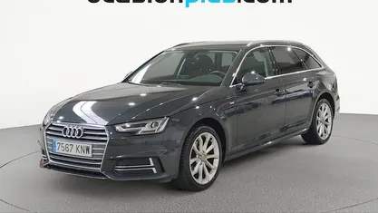 Usado Audi A4 S-Line 170 CV (125 kW) 2018 Gris Familiar