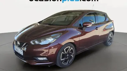 Usado Nissan Micra Acenta 92 CV (67 kW) 2021 Rojo Utilitario
