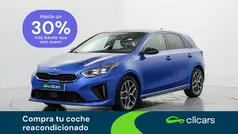 Azul Usado 2021 Kia Ceed GT-Line Berlina | 17.490 € (Precio justo)