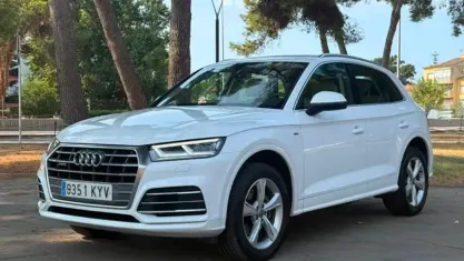 Usado Audi Q5 S-Line 190 CV (139 kW) 2019 Blanco SUV
