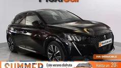 Negro Usado 2021 Peugeot 208 GT-line Utilitario | 13.490 € (Precio justo)