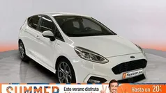 Blanco Usado 2021 Ford Fiesta ST-Line Utilitario | 12.990 € (Precio justo)