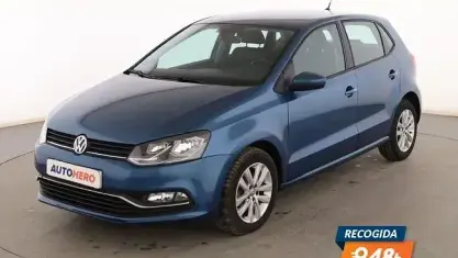 Usado VW Polo Advance 90 CV (66 kW) 2017 Azul Berlina