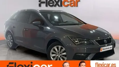 Usado Seat Leon ST Style 150 CV (110 kW) 2017 Azul Familiar