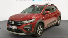 Rojo Usado 2021 Dacia Sandero Comfort Utilitario | 13.628 € (Precio justo)