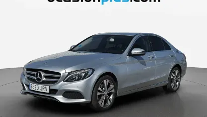 Usado Mercedes C220 Avantgarde 170 CV (125 kW) 2016 Gris plata Berlina