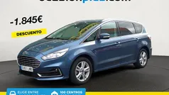 Azul Usado 2021 Ford S-MAX Titanium Monovolumen | 20.300 € (Precio justo)