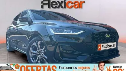 Usado Ford Focus ST-Line X 125 CV (91 kW) 2023 Negro Berlina