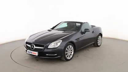 Usado Mercedes SLK200 185 CV (136 kW) 2014 Gris Descapotable