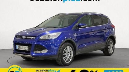 Usado Ford Kuga Titanium 163 CV (119 kW) 2013 Azul SUV