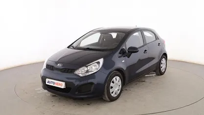 Usado Kia Rio 85 CV (62 kW) 2014 Azul Berlina